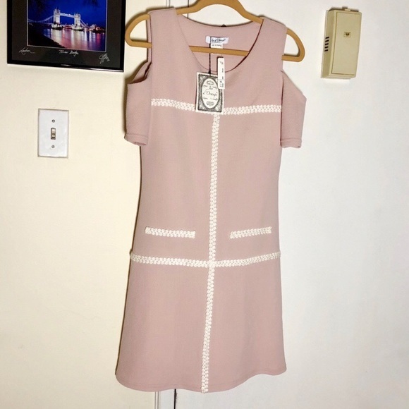 NWT Blush Knit Sheath Dress - Picture 5 of 13